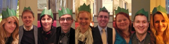 Forward Thinking Hats - Inksters Christmas Hats 2012